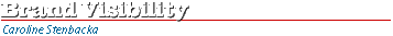 Brand Visibility